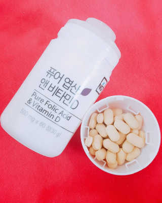네츄럴굿띵스 퓨어 락토 철분 60일분 — 5점을 준 리뷰어가 2018년 2월 올린 사용 사진