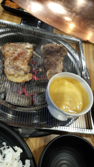 [춘여닭숯불닭갈비] 닭갈비 무한 2인+치즈퐁듀+음료수 — 5점을 준 리뷰어가 2019년 7월 올린 사용 사진