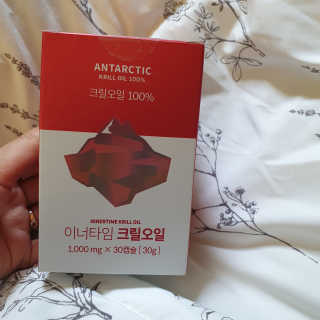 이너블릭 이너타임 크릴오일 — 3점을 준 리뷰어가 2019년 12월 올린 사용 사진