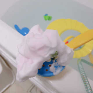 꼬모조이 탱글탱글 구름 콩순이 버블바스 — 4점을 준 리뷰어가 2019년 12월 올린 사용 사진