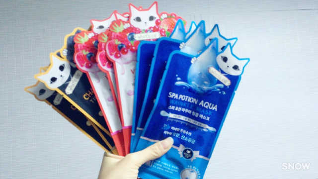 화이트캣 마스크팩 3종 SET 리뷰 사진