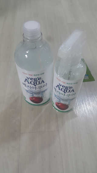 베지아쿠아 475ml + 리필 1000ml 1Set — 5점을 준 리뷰어가 2019년 11월 올린 사용 사진