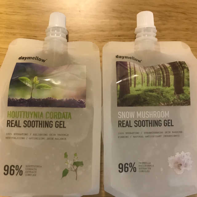 데이멜로우 리얼 수딩젤 2종 set 리뷰 사진
