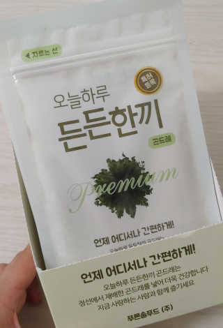 [정선드림] 오늘하루 든든한끼 곤드레 1BOX — 5점을 준 리뷰어가 2019년 10월 올린 사용 사진