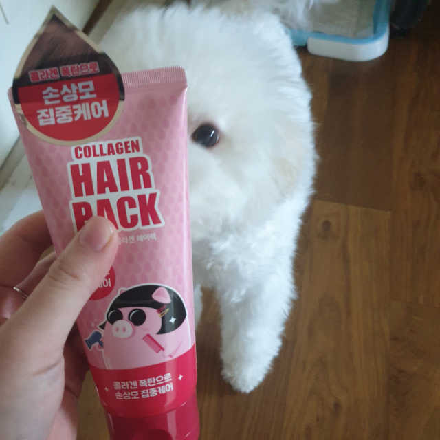 미팩토리 콜라겐 헤어팩 150ml 리뷰 사진