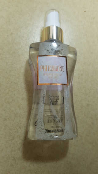 레드컨테이너 페로몬향 퍼퓸 바디미스트 80ml — 4점을 준 리뷰어가 2020년 1월 올린 사용 사진