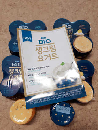 [매일 바이오] 생크림요거트 플레인 12개 + 유자 12개 — 5점을 준 리뷰어가 2019년 6월 올린 사용 사진