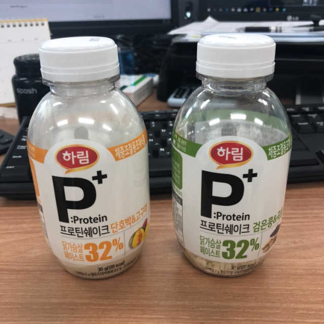 하림 P+ 닭가슴살 프로틴 쉐이크 리뷰 사진