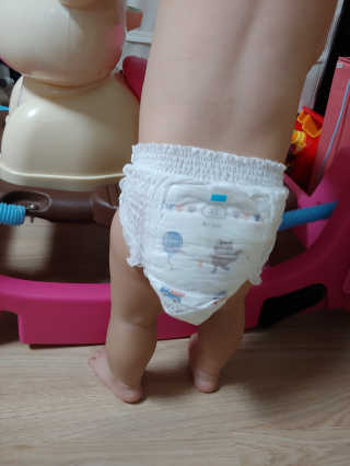 보솜이 액션핏 팬티형 — 5점을 준 리뷰어가 2019년 3월 올린 사용 사진
