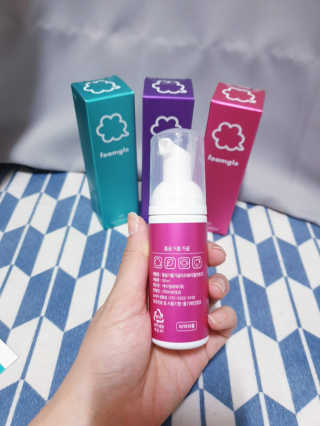 폼글 I foamgle [폼글] 거품가글 50ml 3종 - 민트, 라벤더, 라즈베리 — 5점을 준 리뷰어가 2019년 11월 올린 사용 사진
