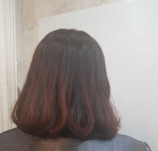 [헤어블리] 정품 시세이도펌 이용권 — 5점을 준 리뷰어가 2019년 4월 올린 사용 사진