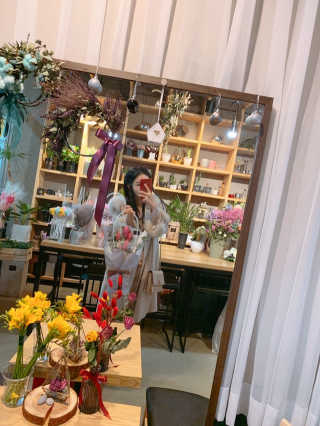 [모엔플라워]3만원 내 꽃 자유롭게 고르기+아메리카노 — 5점을 준 리뷰어가 2019년 1월 올린 사용 사진
