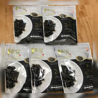 광천우리맛김 우리집밥도둑 맛있는광천김 우리김자반 50g 5봉 — 4점을 준 리뷰어가 2018년 3월 올린 사용 사진