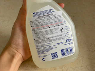 에코두 욕실세정제 무향 — 5점을 준 리뷰어가 2019년 8월 올린 사용 사진