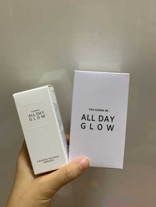 ALL DAY GLOW [올 데이 글로우] 카밍 밸런스 앰플 30ml — 4점을 준 리뷰어가 2019년 11월 올린 사용 사진