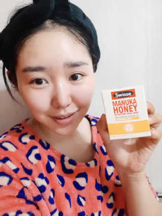 SWISSE 스위스 마누카 허니 디톡시파잉 페이셜 마스크 — 5점을 준 리뷰어가 2019년 12월 올린 사용 사진