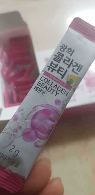광희생활건강 광희 콜라겐뷰티 — 5점을 준 리뷰어가 2019년 12월 올린 사용 사진