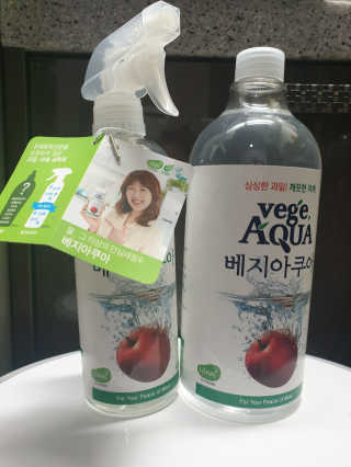 베지아쿠아 475ml + 리필 1000ml 1Set — 5점을 준 리뷰어가 2019년 10월 올린 사용 사진