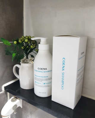 코에나샴푸 500ml — 5점을 준 리뷰어가 2019년 8월 올린 사용 사진