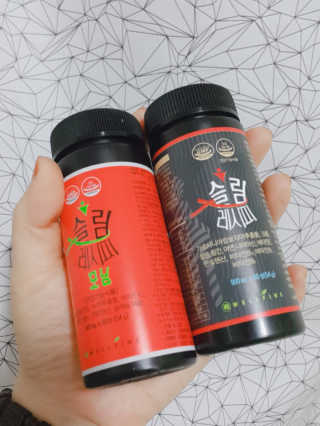 웰파인 다이어트와 변비를 한 번에 슬림레시피 모닝 1개월 — 5점을 준 리뷰어가 2019년 2월 올린 사용 사진
