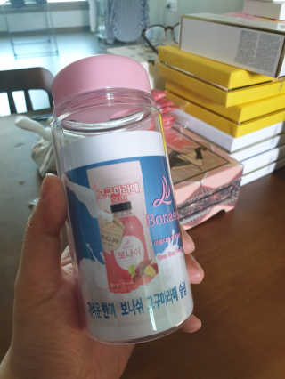 보나쉬슬림 고구마라떼 6pc+보틀 — 2점을 준 리뷰어가 2019년 5월 올린 사용 사진