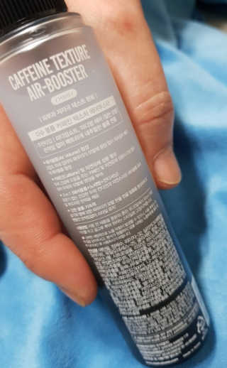 다슈코리아 다슈 볼륨 카페인 파워 에어부스터 120ml — 5점을 준 리뷰어가 2020년 2월 올린 사용 사진