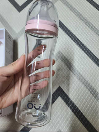 엄마의 바램을 담은 프리미엄 감성젖병 오유위시 260ml — 5점을 준 리뷰어가 2020년 3월 올린 사용 사진