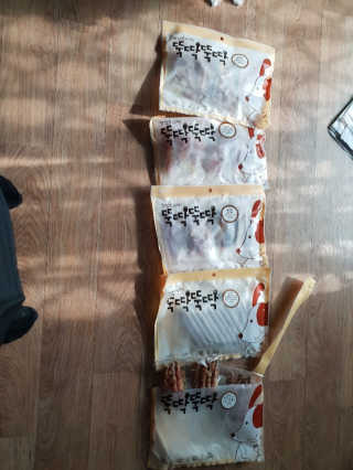 [펫토리아] 뚝딱뚝딱 400g 강아지 간식 베스트5종 — 5점을 준 리뷰어가 2019년 1월 올린 사용 사진