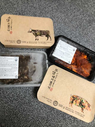 미티스트 더 맛있는 소담 소불고기 + 도담 돼지 불고기 — 5점을 준 리뷰어가 2019년 3월 올린 사용 사진