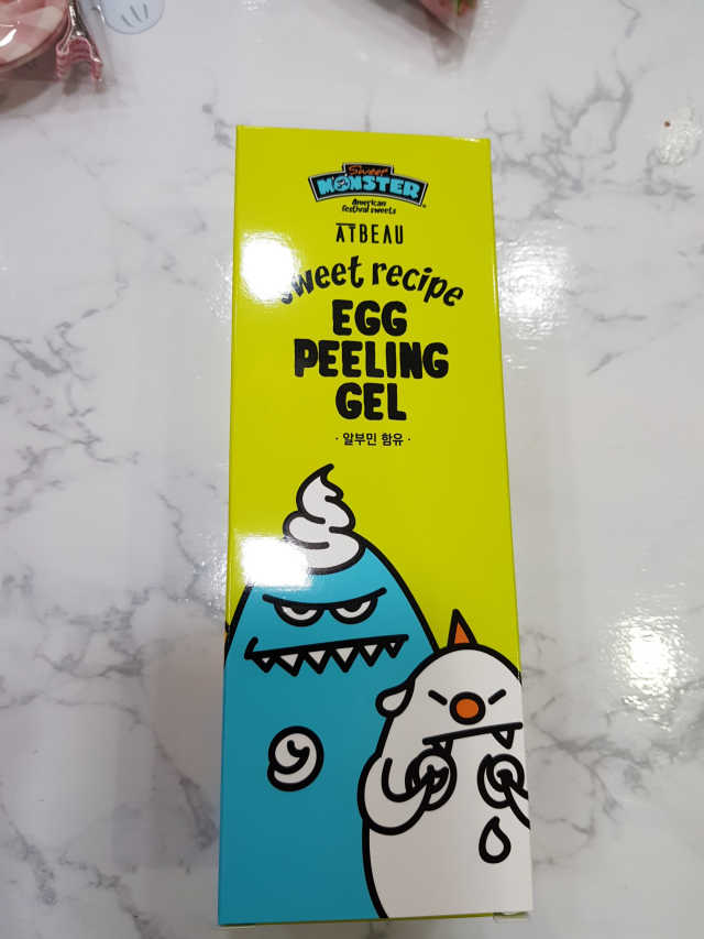 엣뷰 스위트 레시피 에그 클렌징 폼 리뷰 사진