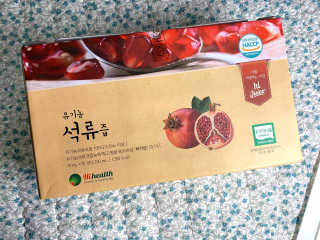 [하이헬스] 정말 진하고 맛있는 유기농 석류즙 30포 — 5점을 준 리뷰어가 2019년 11월 올린 사용 사진