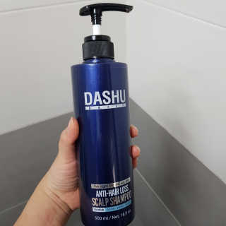 다슈코리아 다슈 데일리 단백질 한방 두피 골드 샴푸 500ml — 5점을 준 리뷰어가 2020년 3월 올린 사용 사진