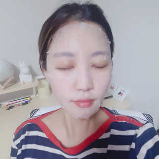 지고트 마스크팩 16종 — 5점을 준 리뷰어가 2019년 3월 올린 사용 사진
