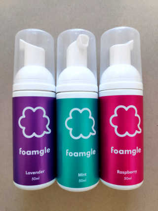 폼글 I foamgle [폼글] 거품가글 50ml 3종 - 민트, 라벤더, 라즈베리 — 4점을 준 리뷰어가 2019년 12월 올린 사용 사진
