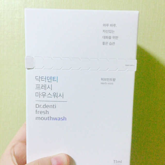 닥터덴티 프레시 마우스워시 (30ea) 리뷰 사진