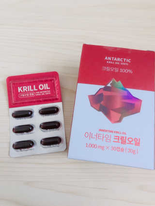 이너블릭 이너타임 크릴오일 — 4점을 준 리뷰어가 2019년 12월 올린 사용 사진