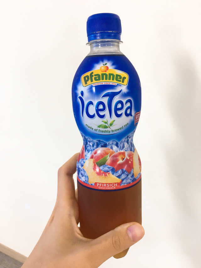 패너 복숭아 아이스티 리뷰 사진