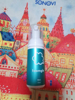 폼글 I foamgle [폼글] 거품가글 50ml 3종 - 민트, 라벤더, 라즈베리 — 3.5점을 준 리뷰어가 2019년 11월 올린 사용 사진