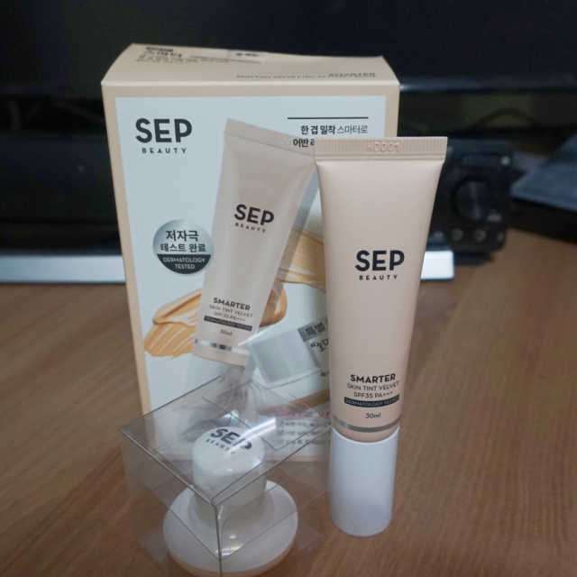 SEP 스마터 스킨 틴트 벨벳 리뷰 사진