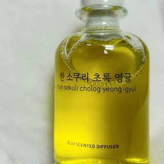 르플랑 제주 센티드 디퓨저 90ml 4종 — 5점을 준 리뷰어가 2018년 12월 올린 사용 사진