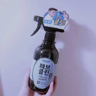 더블유드레스룸 페브클린 500ml — 4점을 준 리뷰어가 2018년 8월 올린 사용 사진