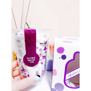 야시엔코 앰플수면팩 퍼플 — 5점을 준 리뷰어가 2018년 7월 올린 사용 사진