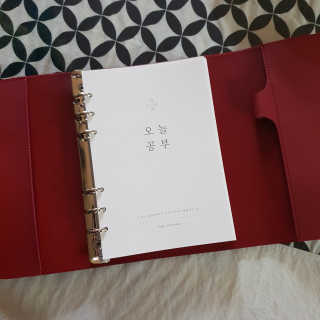 리훈 6공, B6 ,6개월용 오늘공부 사첼 스터디플래너 — 5점을 준 리뷰어가 2019년 3월 올린 사용 사진