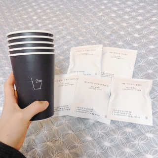 200ml 스페셜티 커피 드립백 프리미엄 패키지 샘플러 — 5점을 준 리뷰어가 2019년 10월 올린 사용 사진