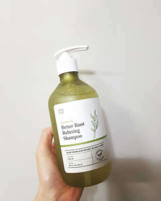 달리프 클로렐라 베러 루트 릴렉싱 샴푸 500ml — 5점을 준 리뷰어가 2018년 12월 올린 사용 사진