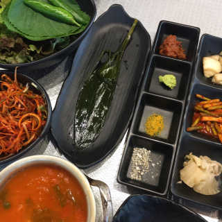 [화덕고깃간 마곡발산점] 화덕삼겹살2인분 — 5점을 준 리뷰어가 2019년 6월 올린 사용 사진