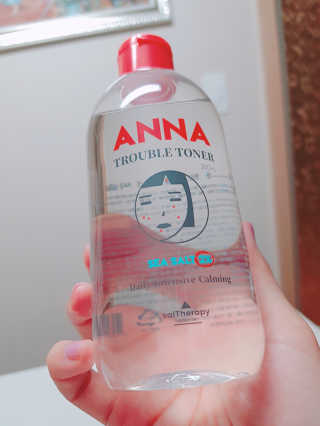 솔테라피 안나 트러블 토너 300ml — 5점을 준 리뷰어가 2019년 5월 올린 사용 사진