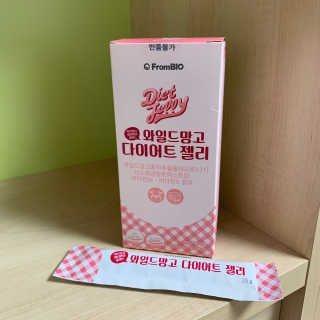 프롬바이오 다이어트엔와일드망고 젤리 — 1점을 준 리뷰어가 2020년 1월 올린 사용 사진