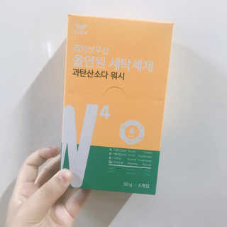 레인보우샵 올인원세탁세제,베이킹소다 스틱포6개입+세탁조클리너 — 4.67점을 준 리뷰어가 2018년 4월 올린 사용 사진