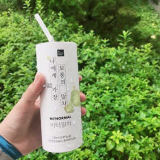 마이노멀 버터말차 - 방탄말차 6개입 — 4점을 준 리뷰어가 2019년 7월 올린 사용 사진